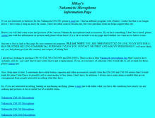 Tablet Screenshot of nakmics.com